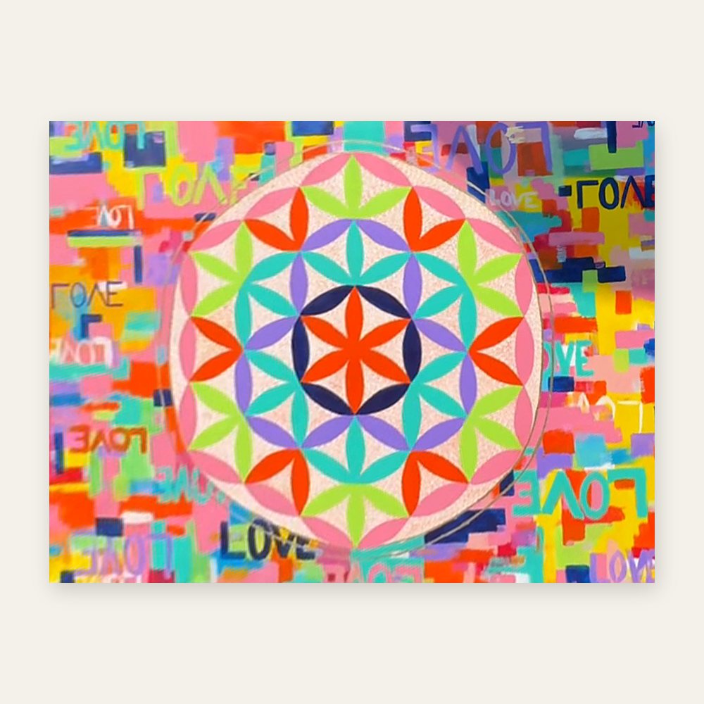 Flower of Life — [Medium] on canvas · [Year]